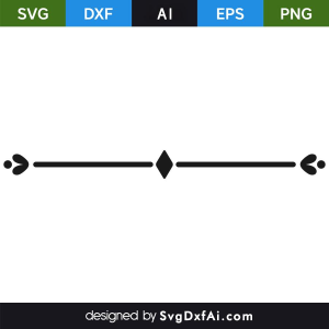 Divider Triangle SVG, PNG, DXF Design